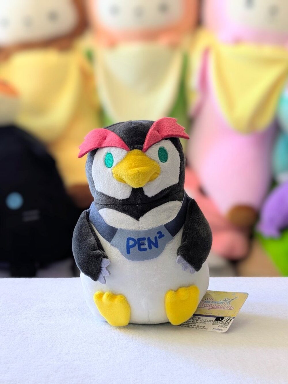 Furyu Eva Pocket Evangelion 6" Pen Pen Penguin Plush